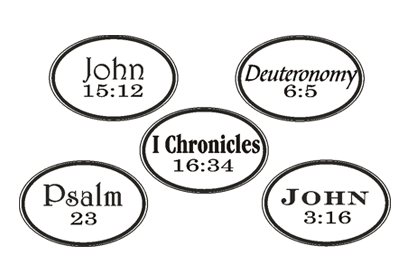 Bible Message Decals